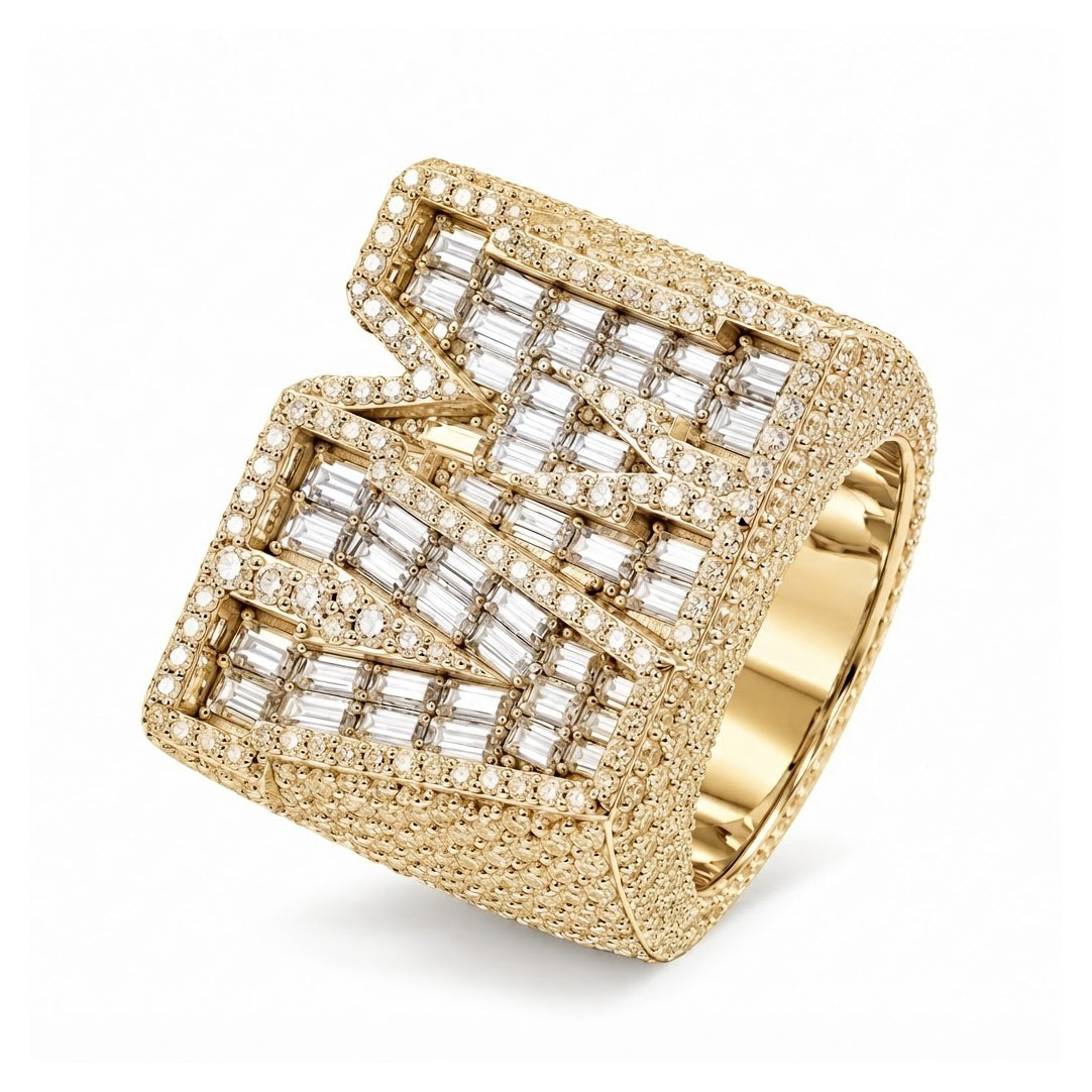 VM Custom Moissanite Diamond Ring