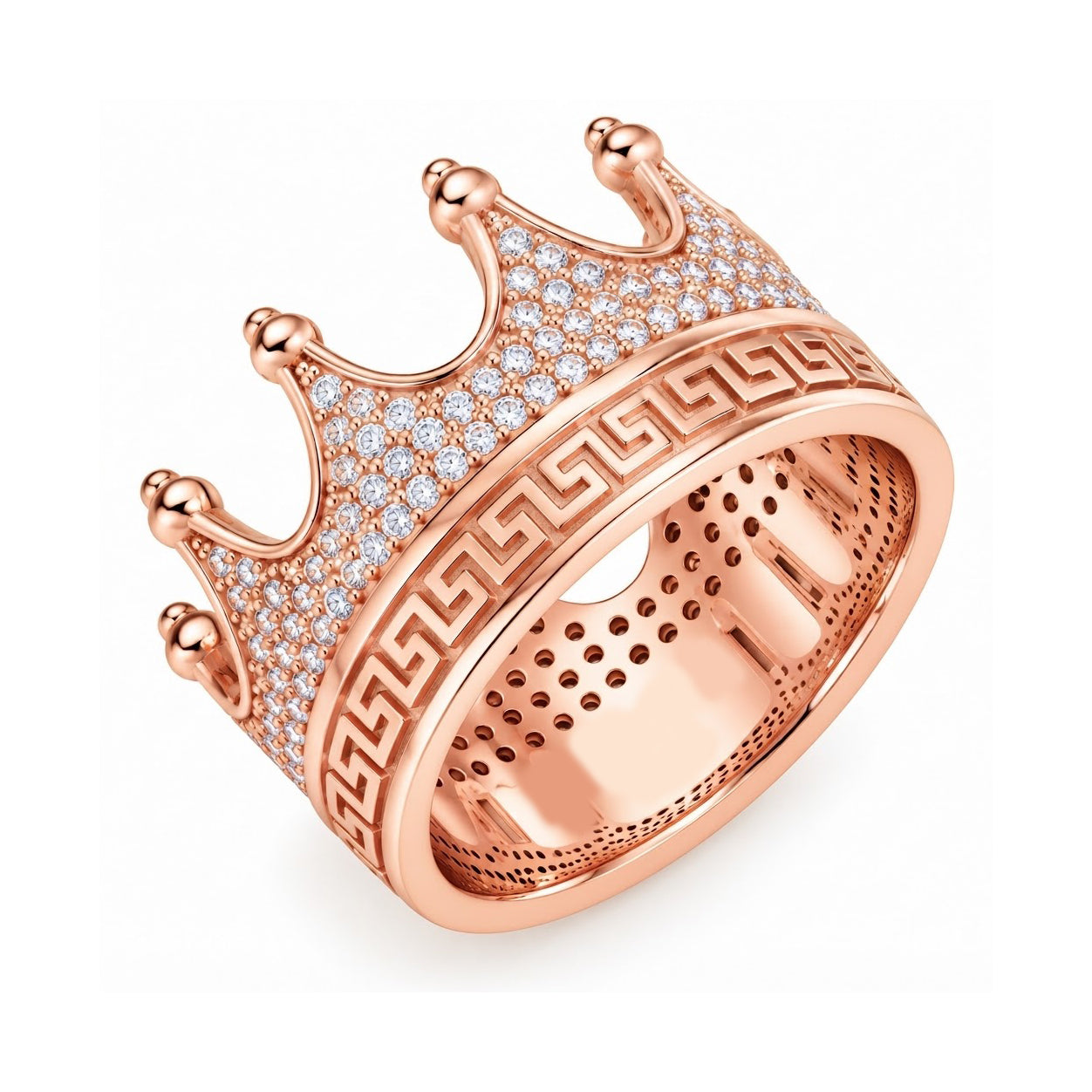 Crown Diamond Ring