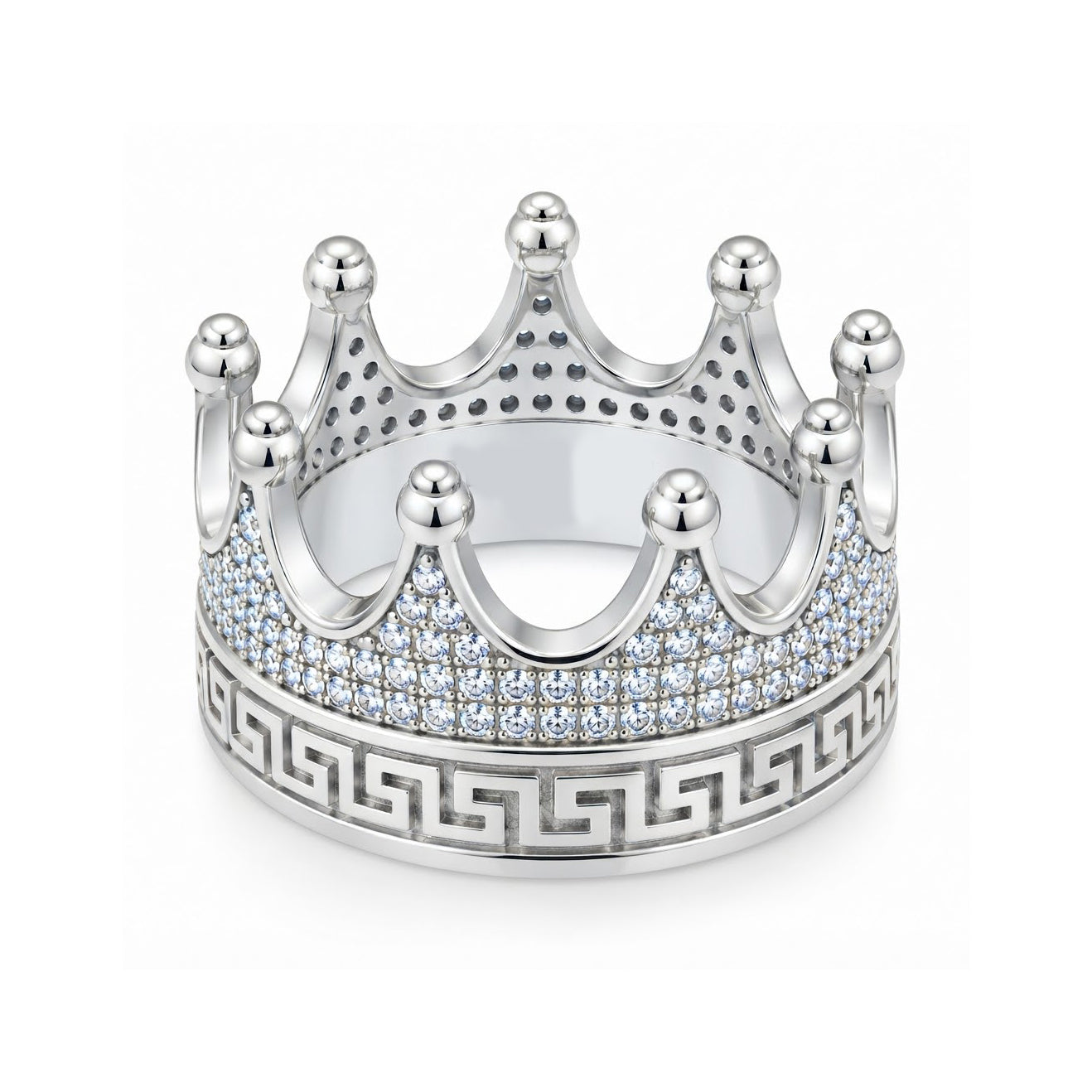 Crown Diamond Ring