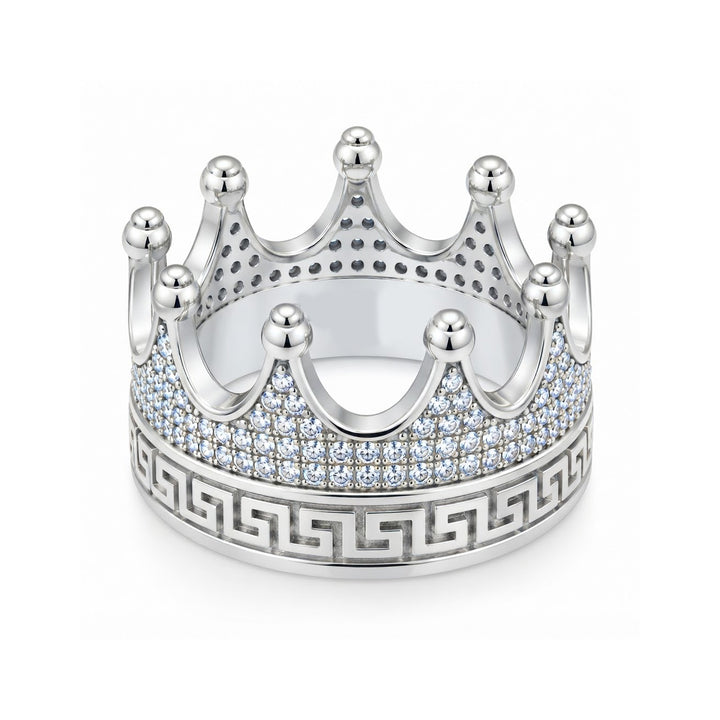 Crown Diamond Ring
