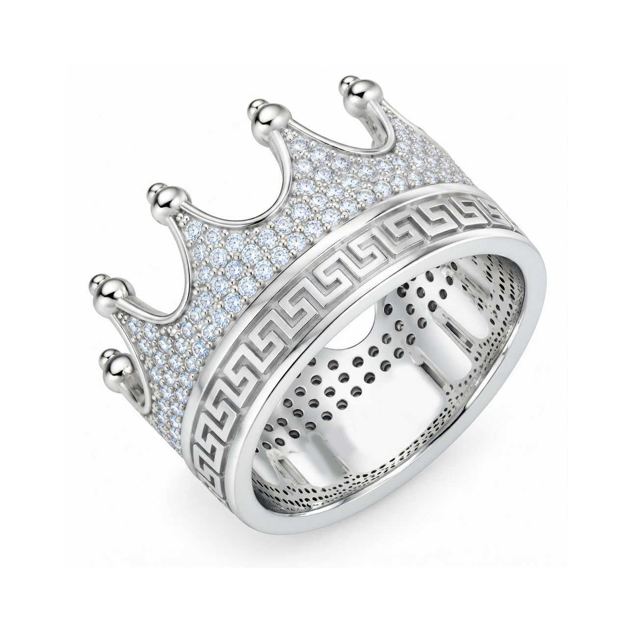 Crown Diamond Ring
