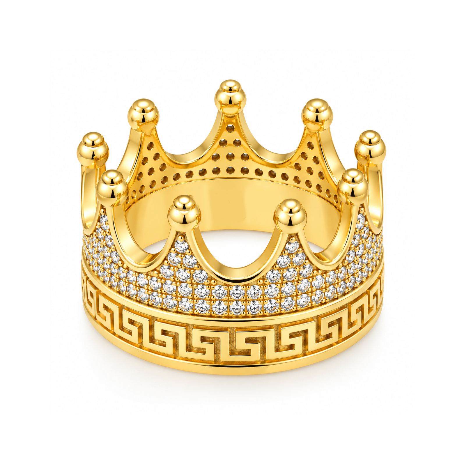 Crown Diamond Ring