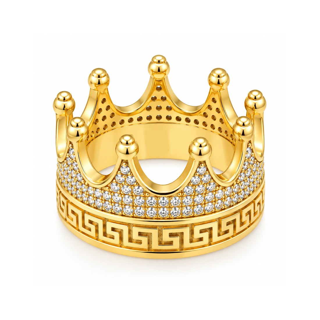 Crown Diamond Ring