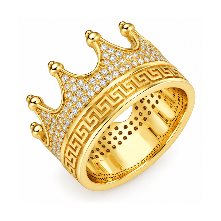 Crown Diamond Ring