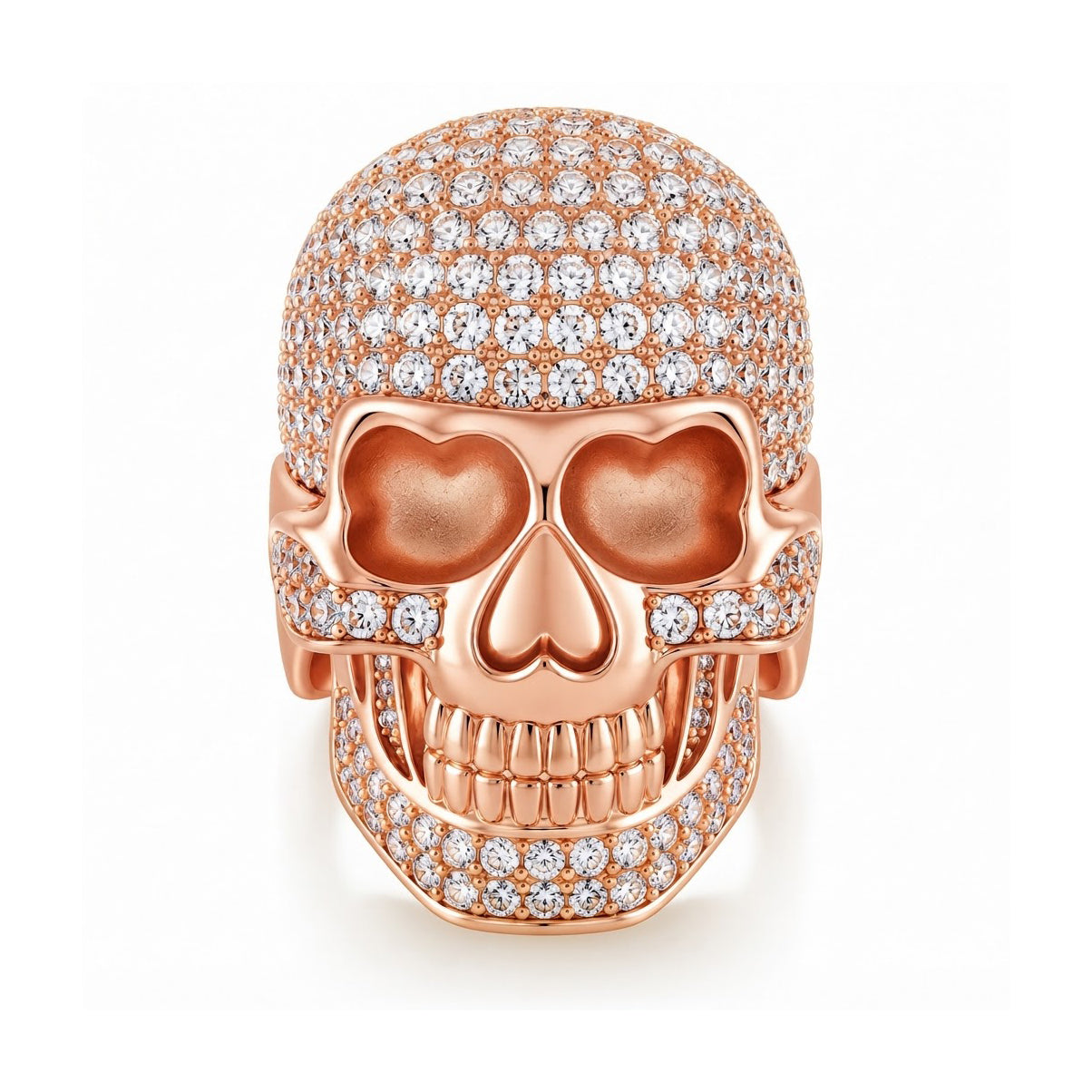 Skull Diamond Ring