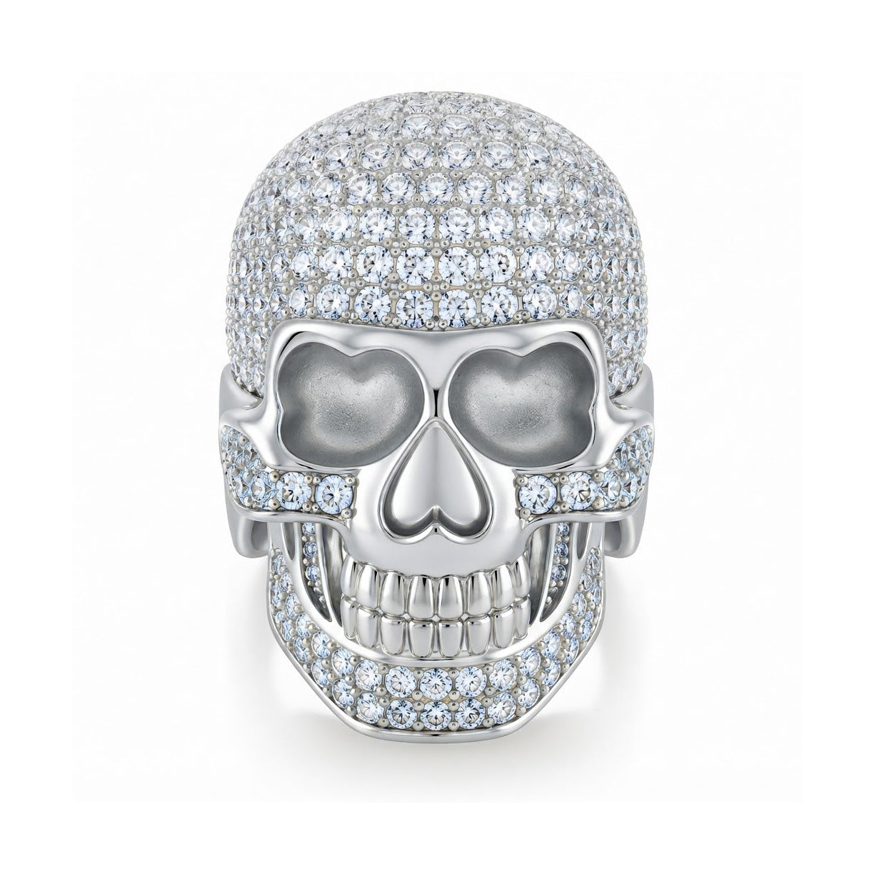 Skull Diamond Ring