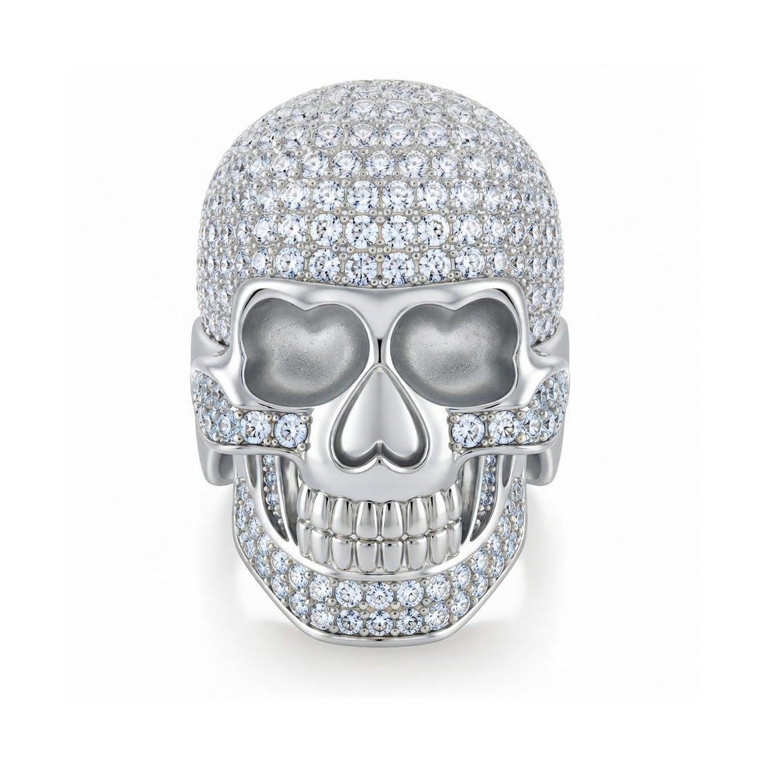 Skull Diamond Ring