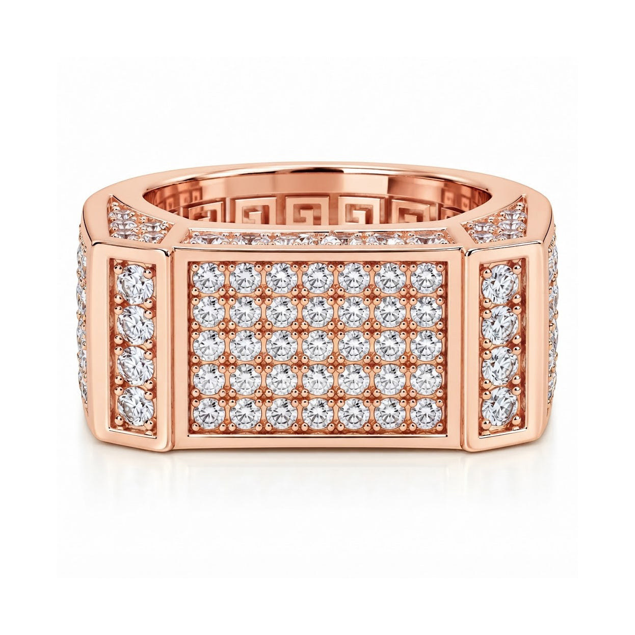 Rectangle Shape Diamond Ring