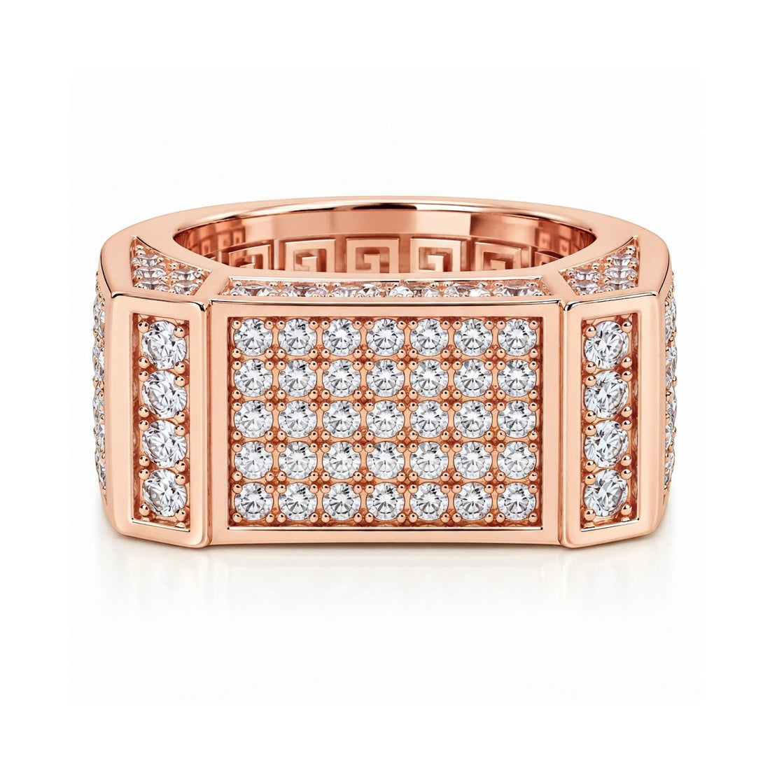 Rectangle Shape Diamond Ring