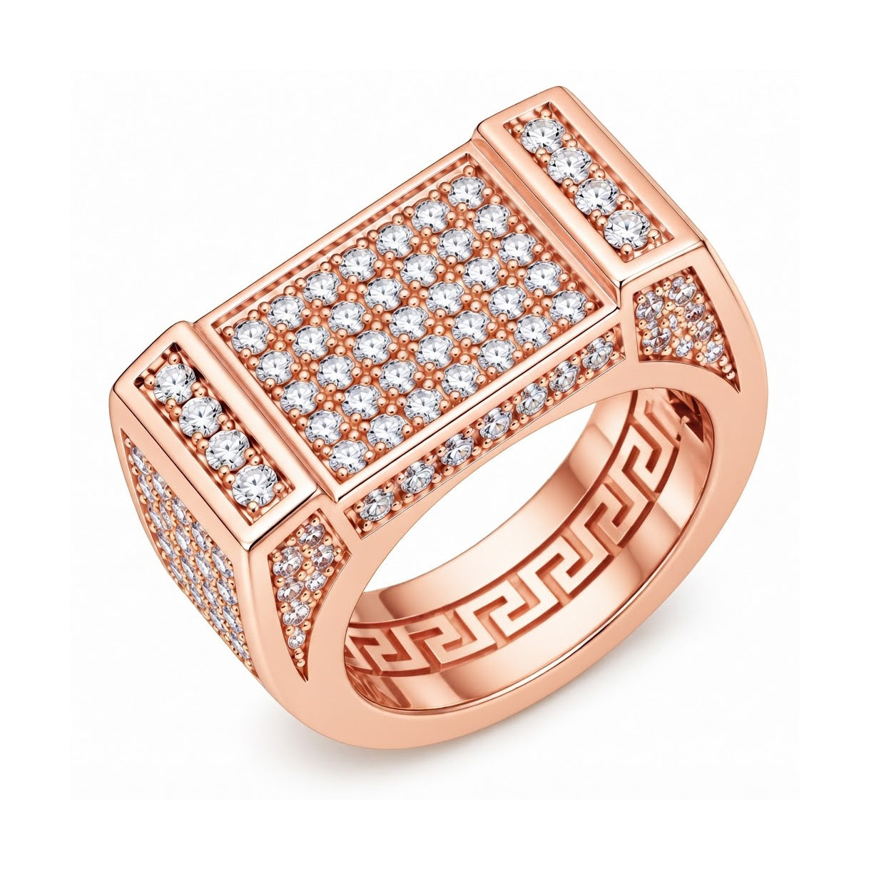 Rectangle Shape Diamond Ring