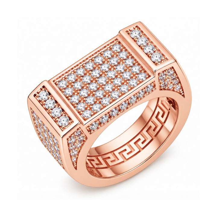 Rectangle Shape Diamond Ring