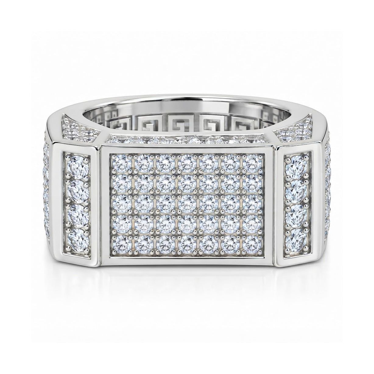 Rectangle Shape Diamond Ring