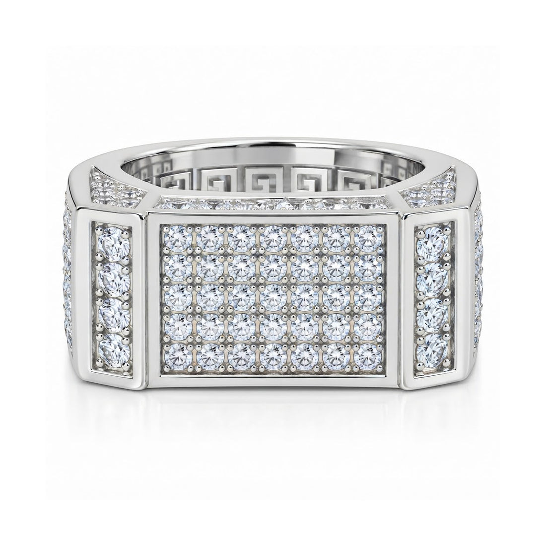 Rectangle Shape Diamond Ring