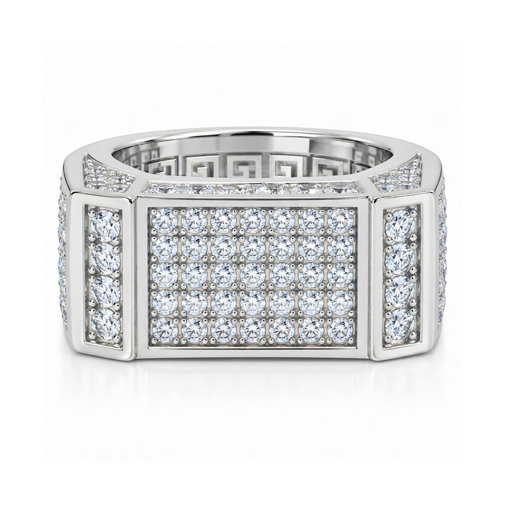 Rectangle Shape Diamond Ring