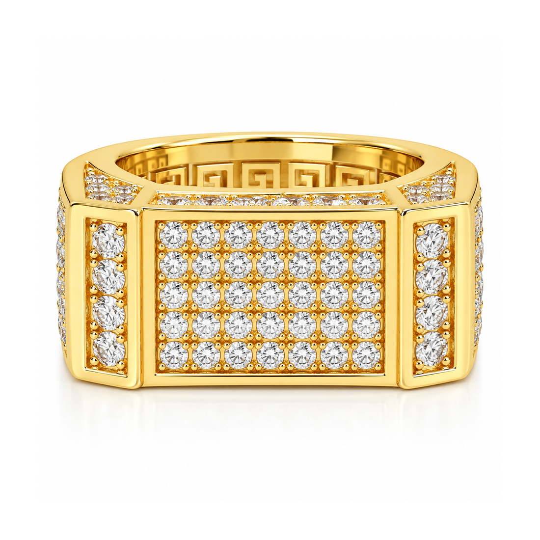 Rectangle Shape Diamond Ring