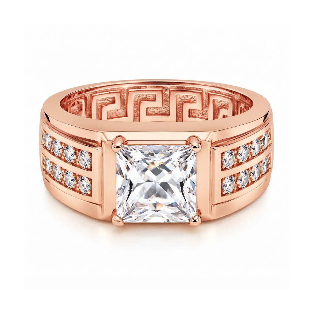 Princess-Cut Signet Ring