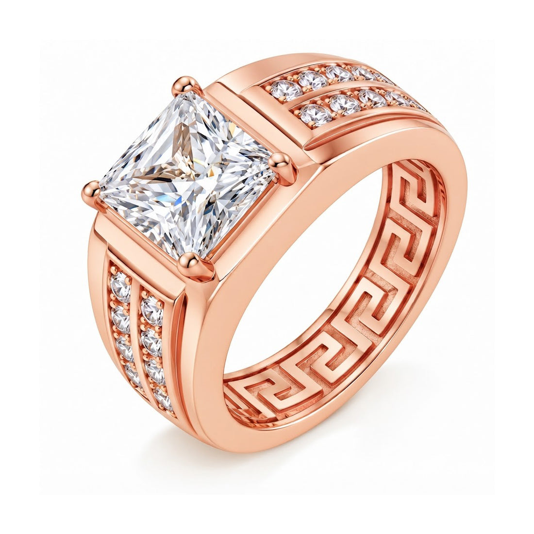 Princess-Cut Signet Ring
