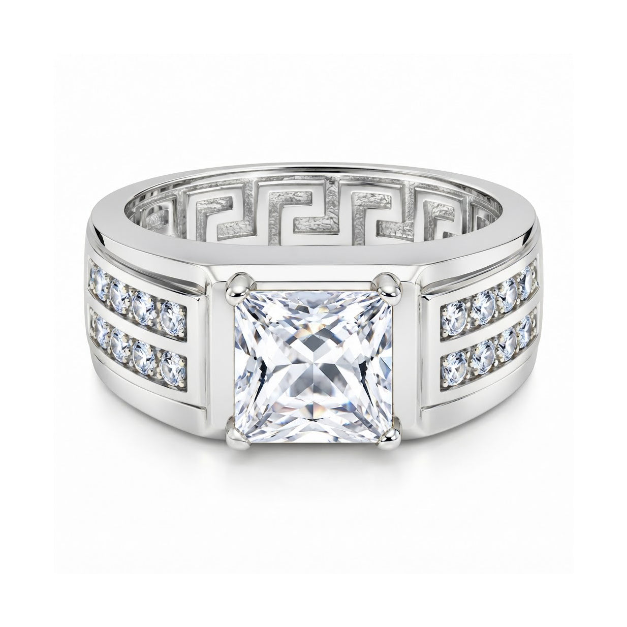 Princess-Cut Signet Ring
