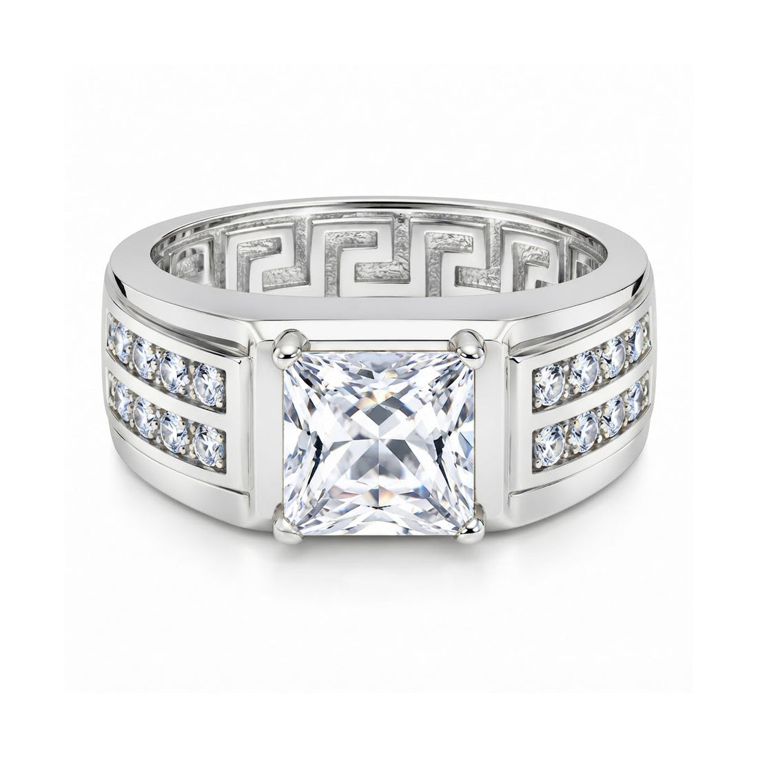 Princess-Cut Signet Ring