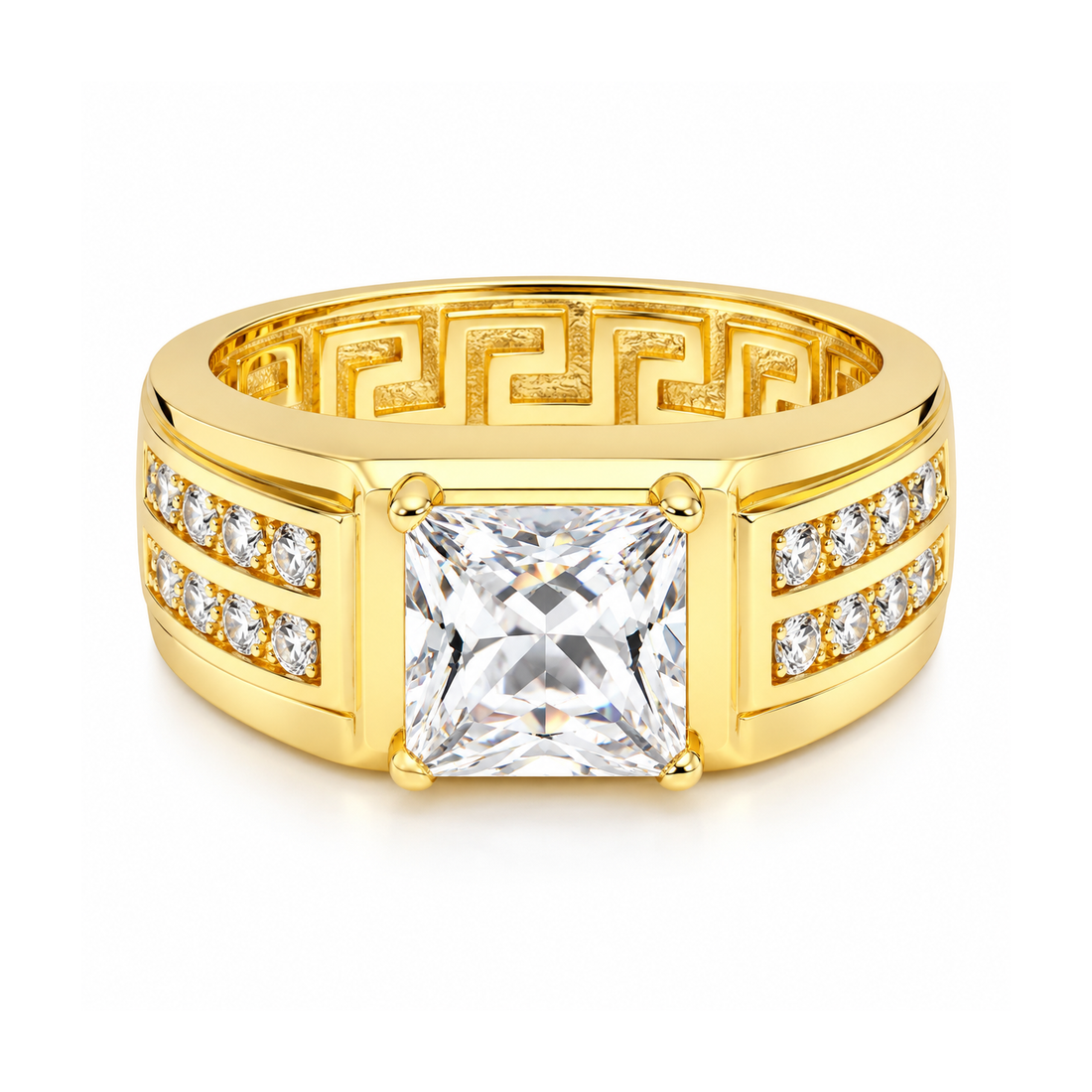 Princess-Cut Signet Ring