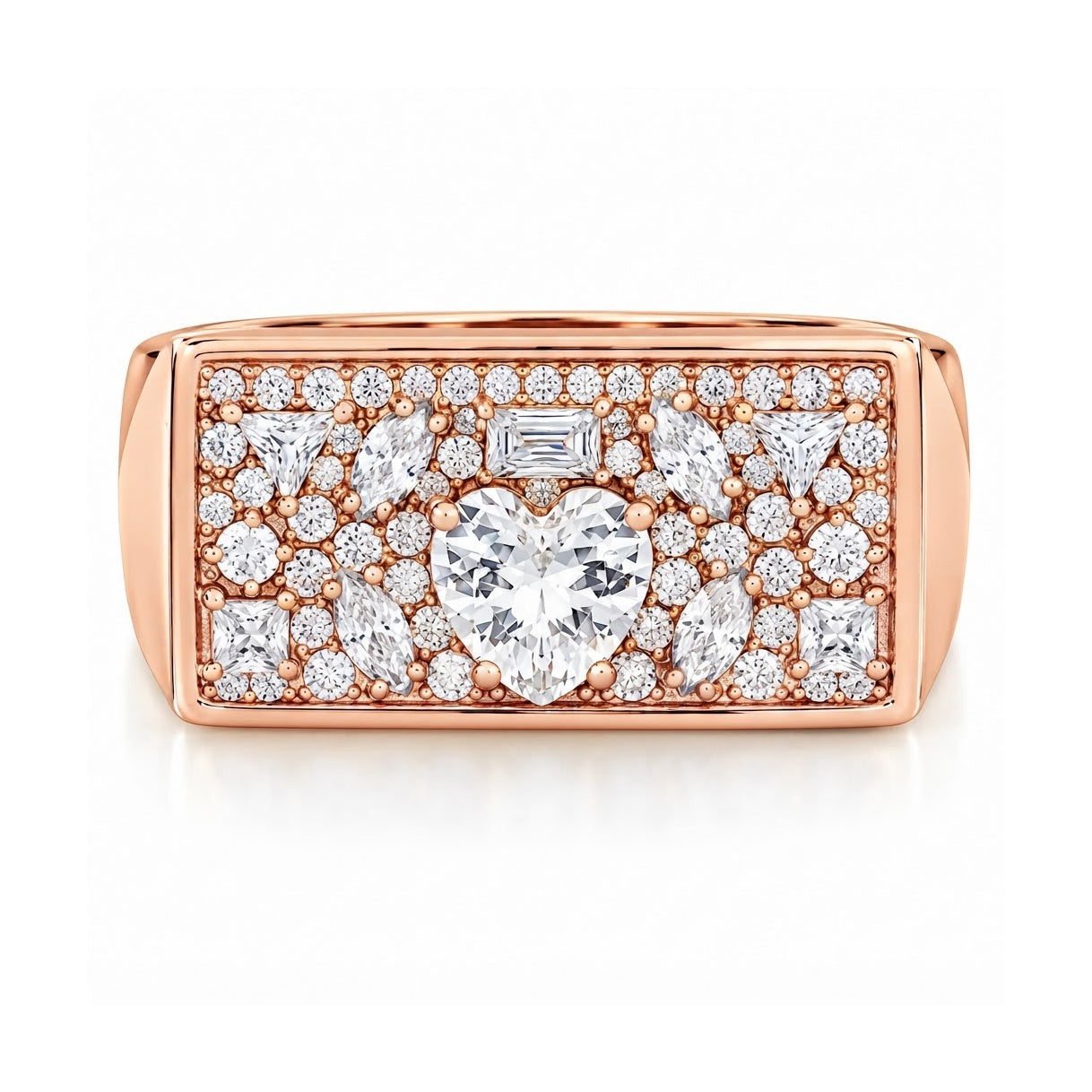 Crown Julz Cluster Diamond Ring