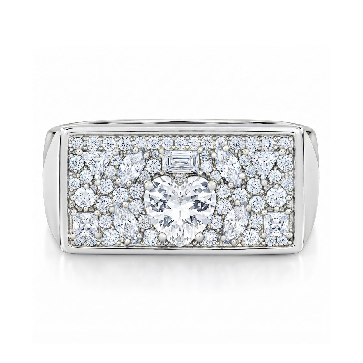 Crown Julz Cluster Diamond Ring