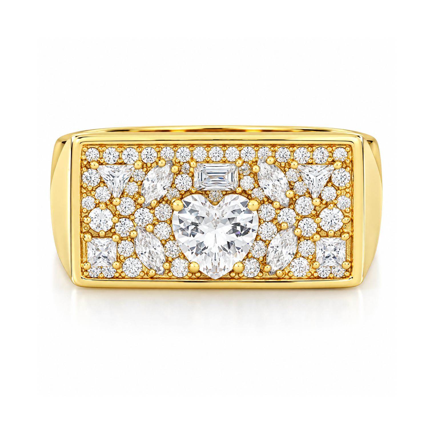 Crown Julz Cluster Diamond Ring