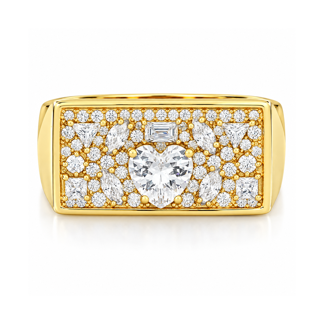 Crown Julz Cluster Diamond Ring