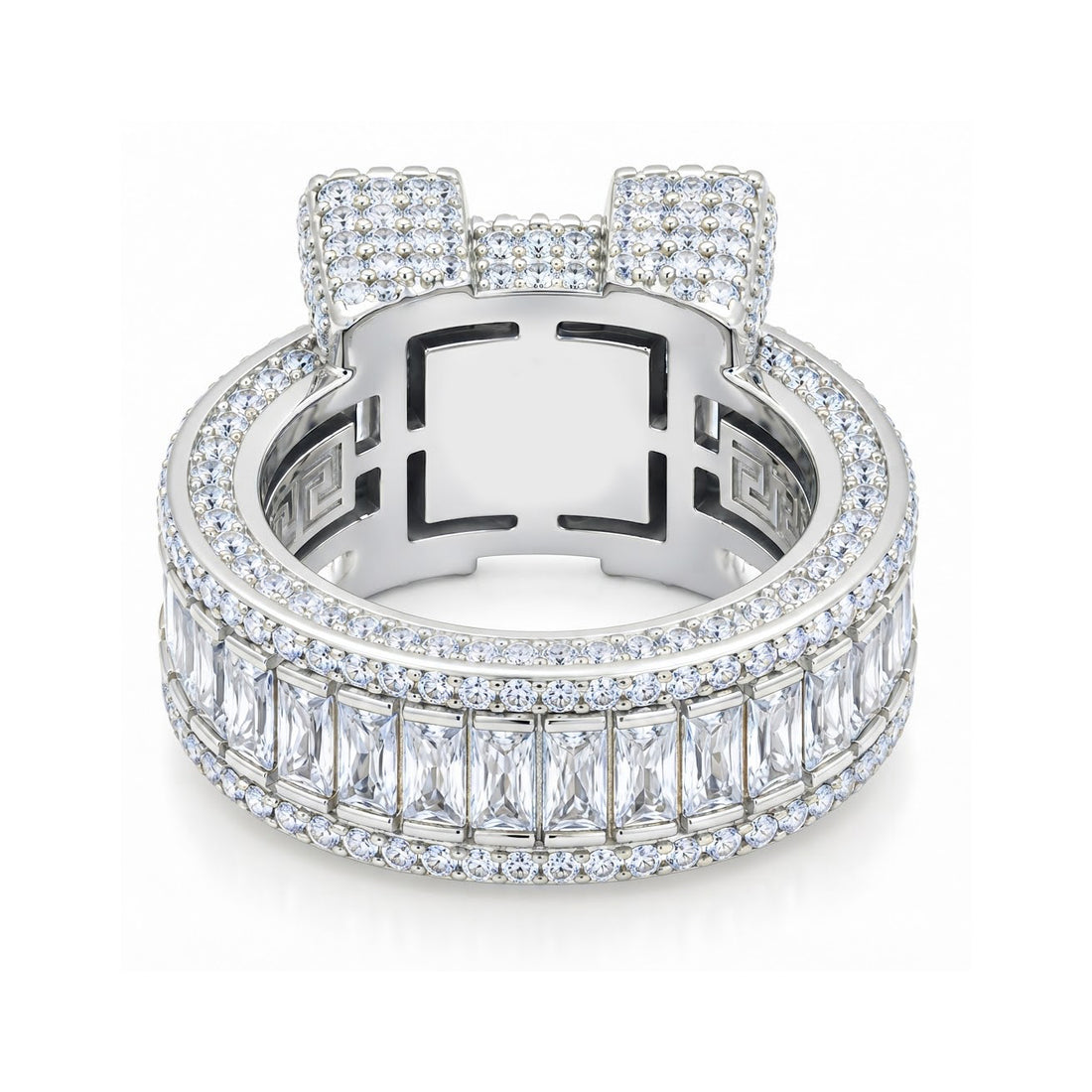 Baguette Cut Square Shape Diamond Ring