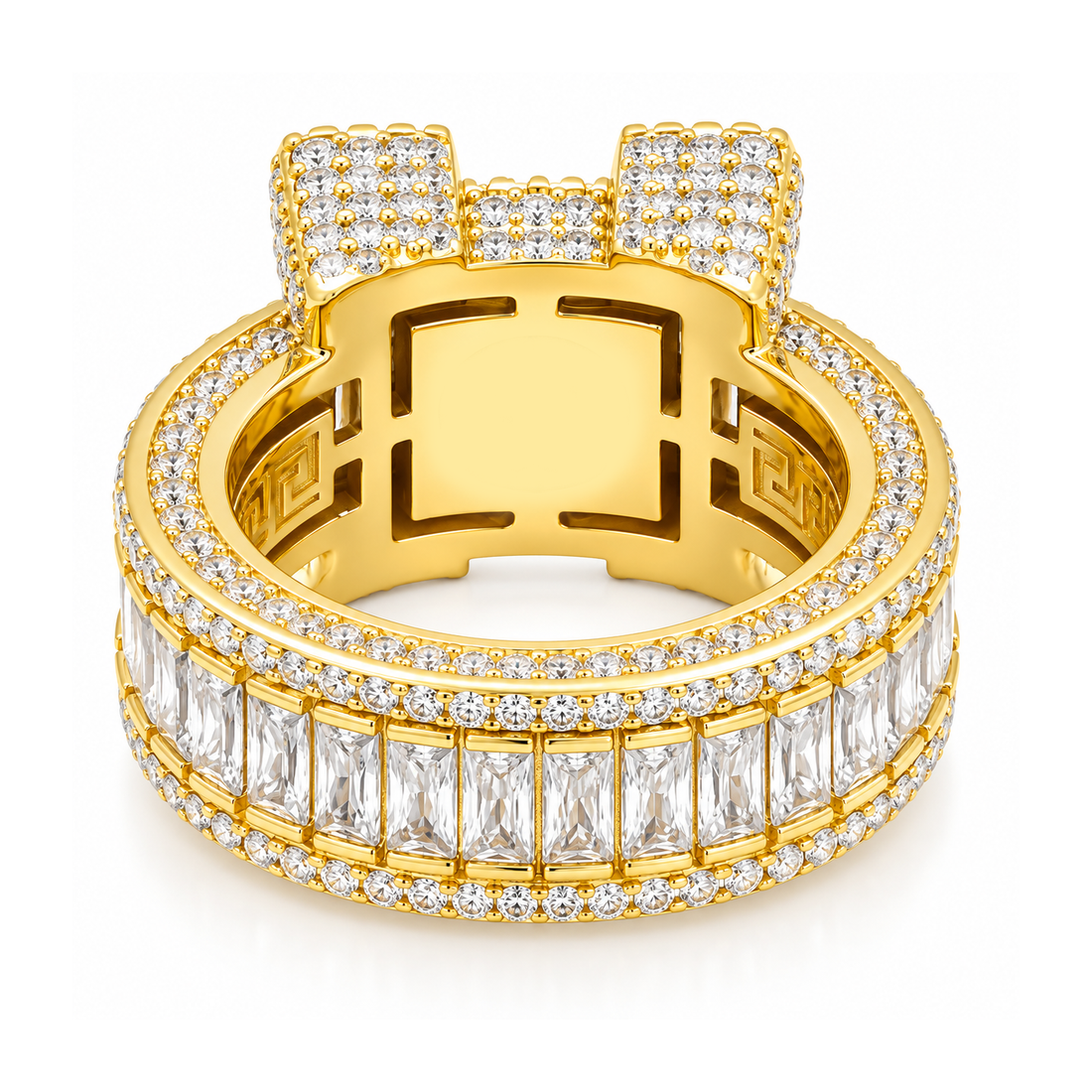 Baguette Cut Square Shape Diamond Ring