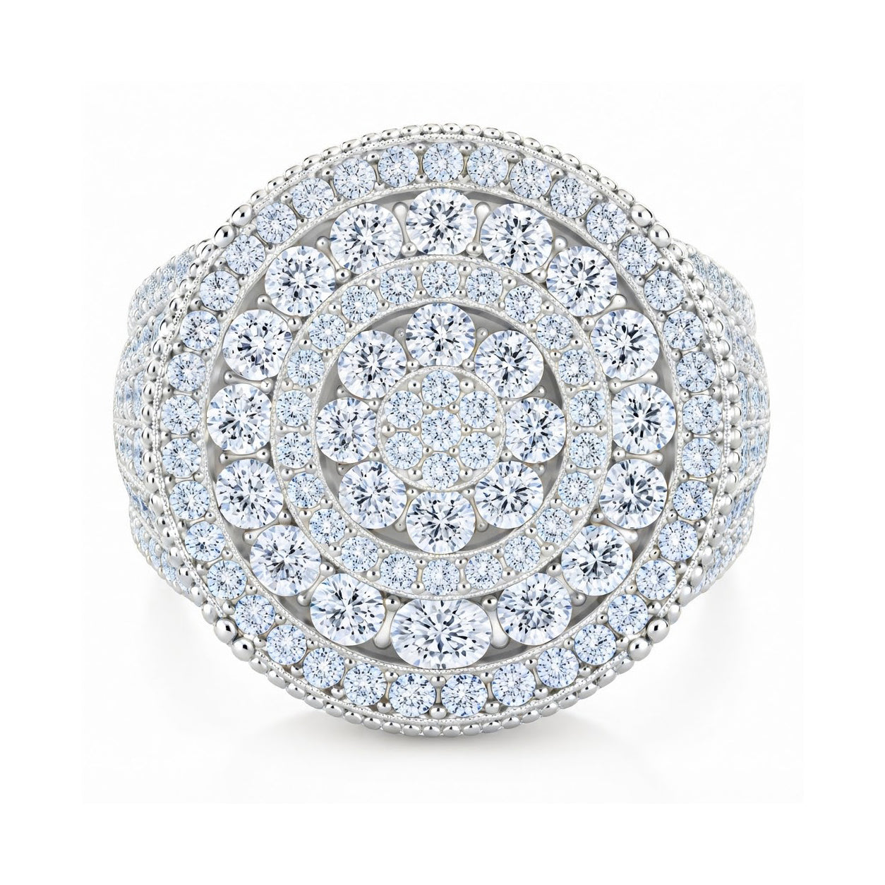 Cluster Diamond Ring