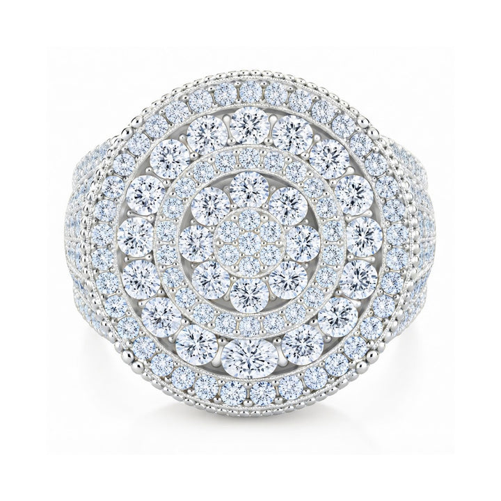 Cluster Diamond Ring