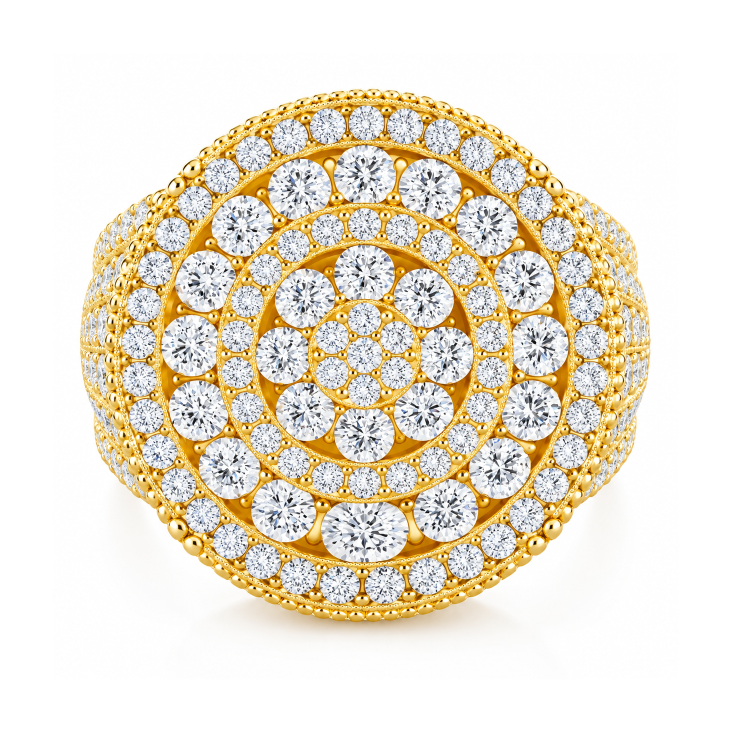 Cluster Diamond Ring