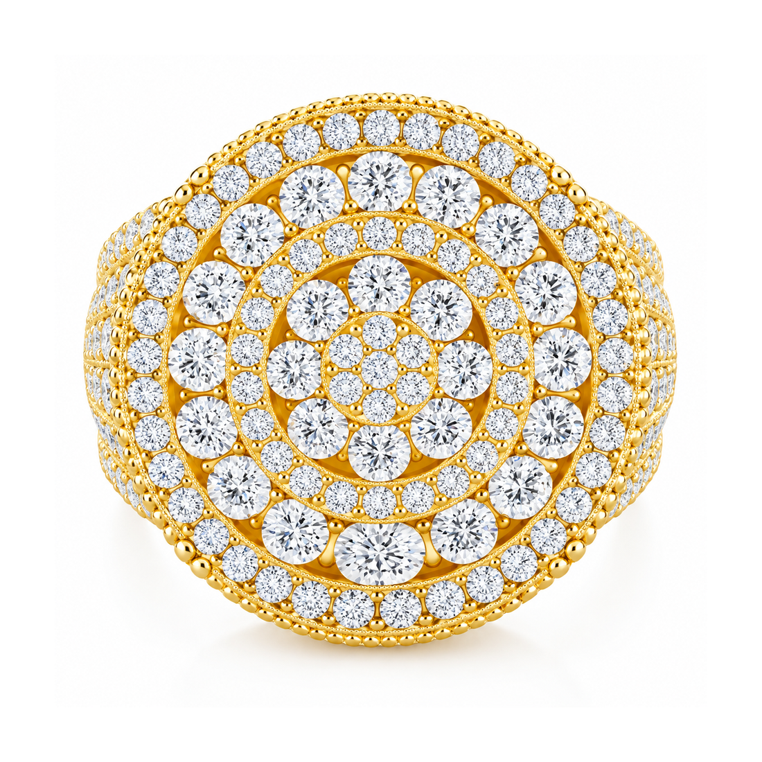 Cluster Diamond Ring