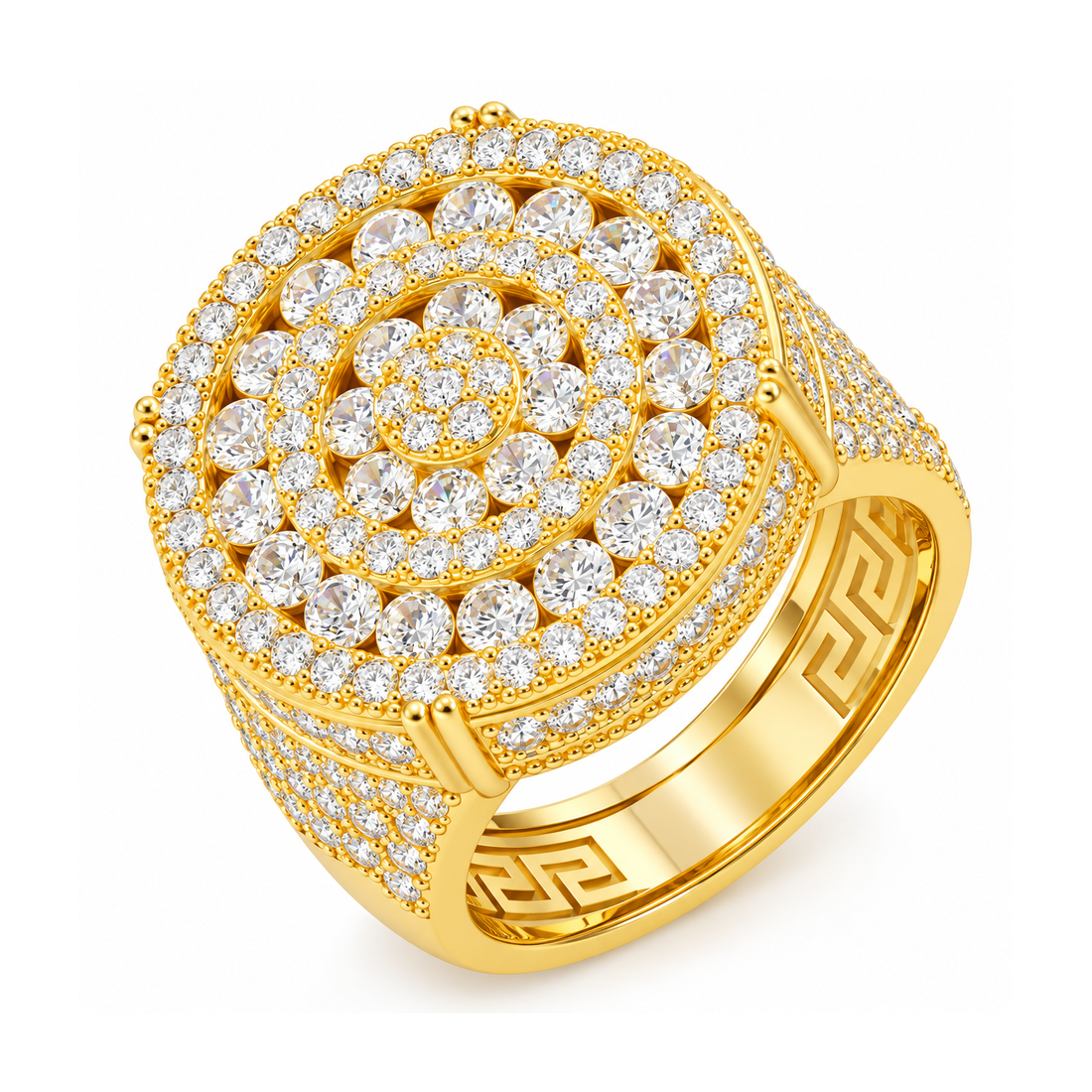 Cluster Diamond Ring