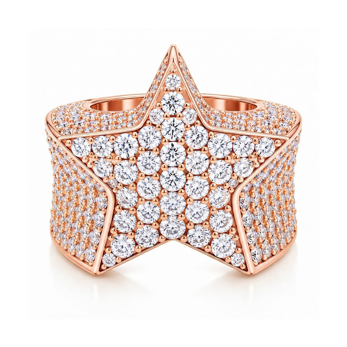 Shooting Star Diamond Ring