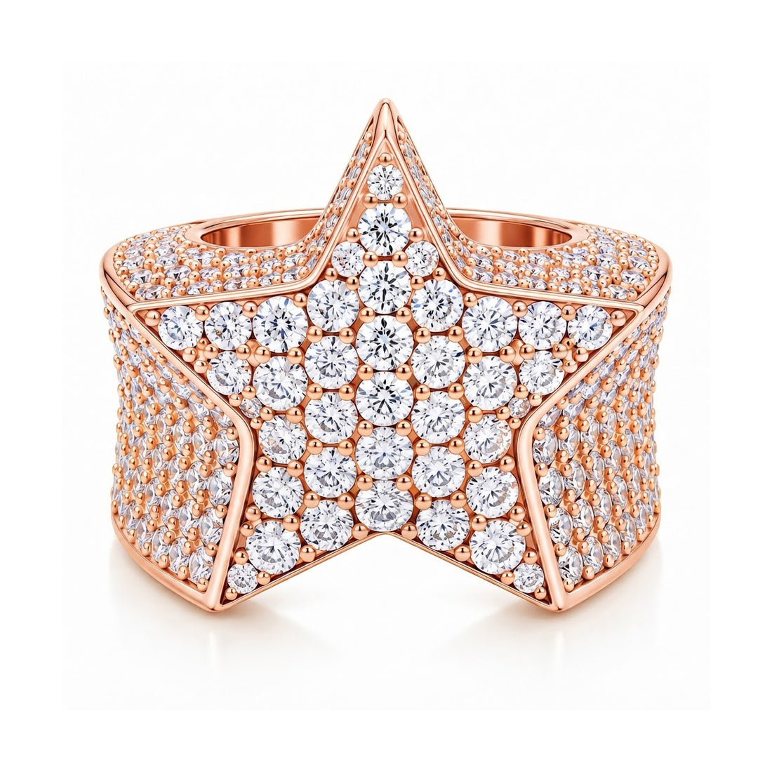 Shooting Star Diamond Ring