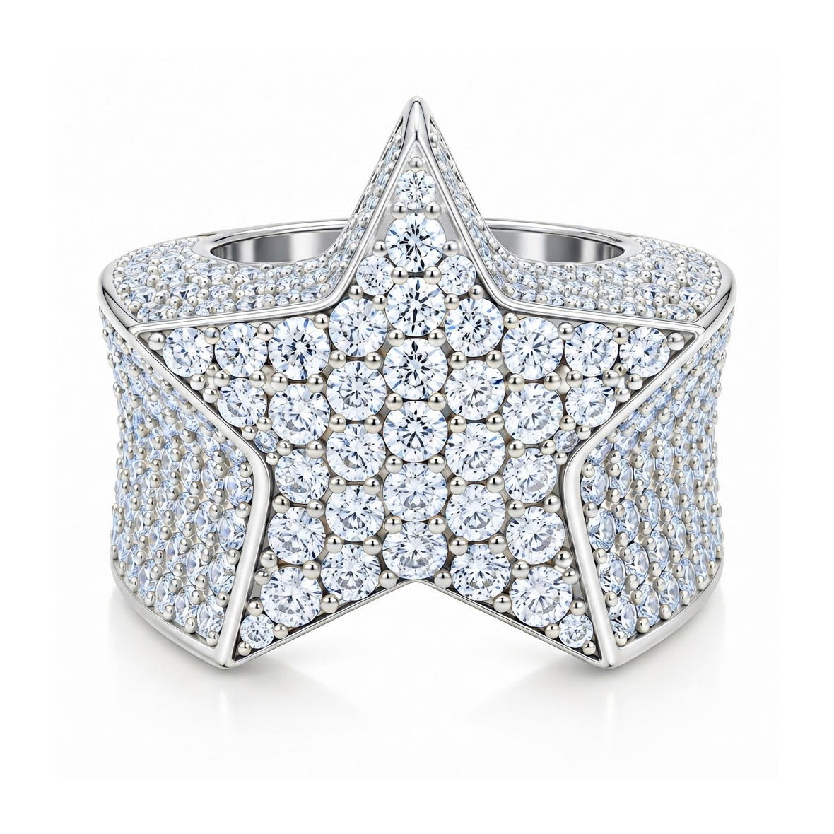 Shooting Star Diamond Ring