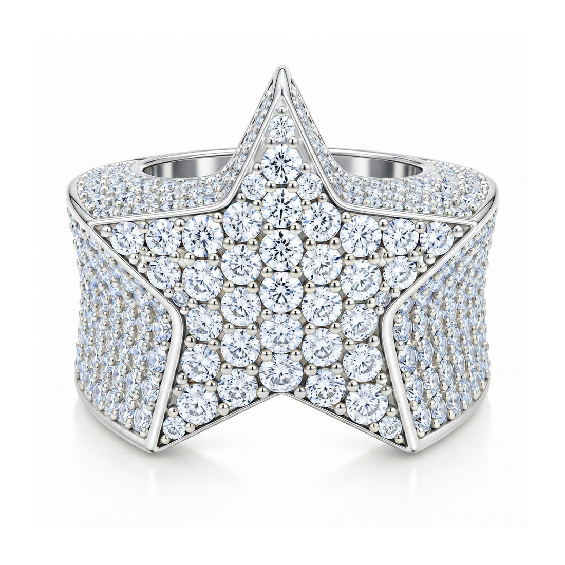 Shooting Star Diamond Ring