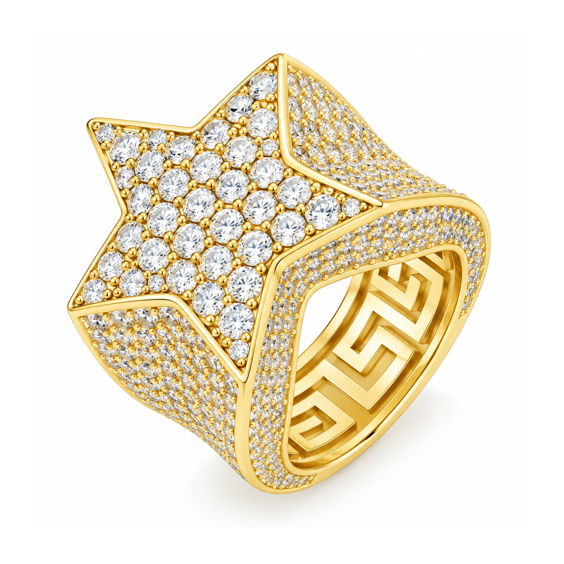 Shooting Star Diamond Ring