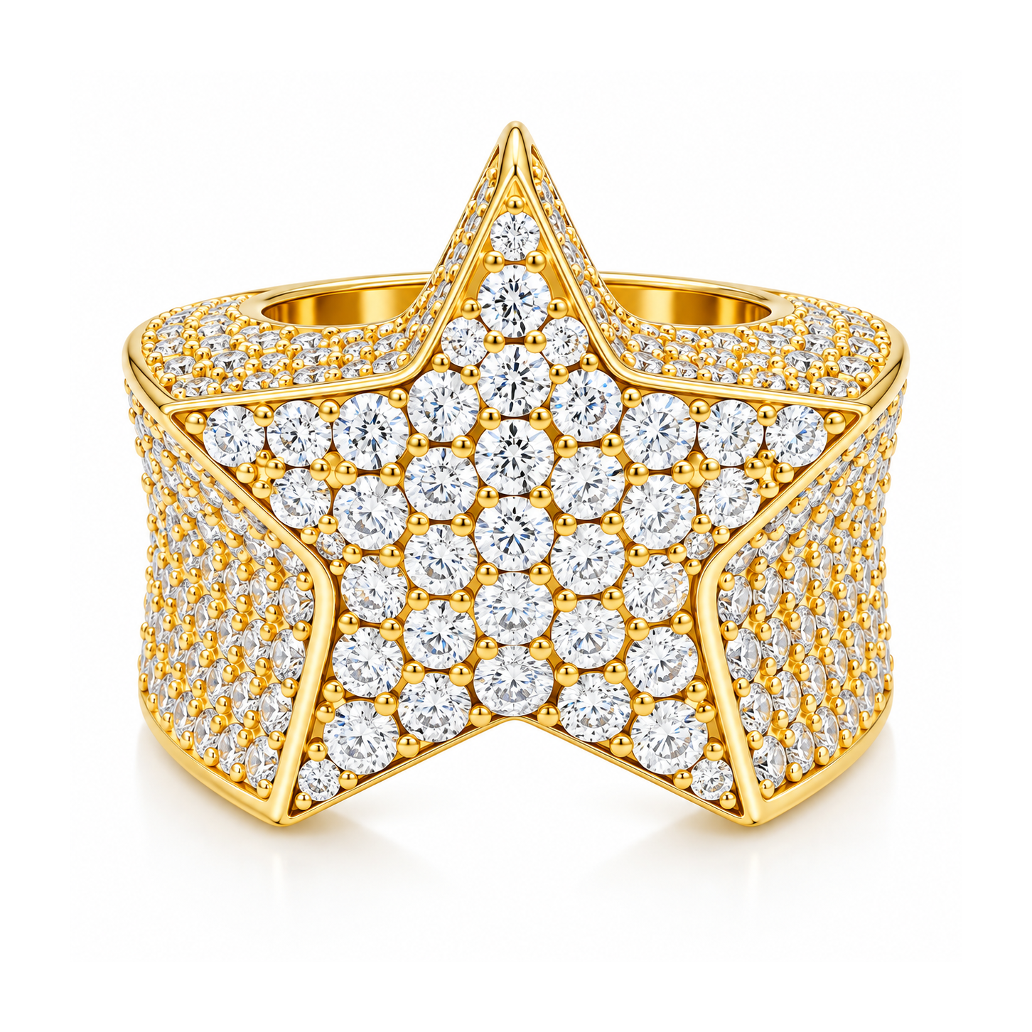 Shooting Star Diamond Ring