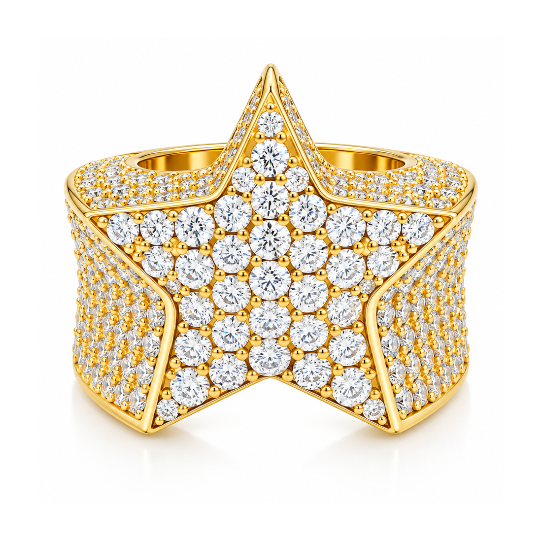Shooting Star Diamond Ring